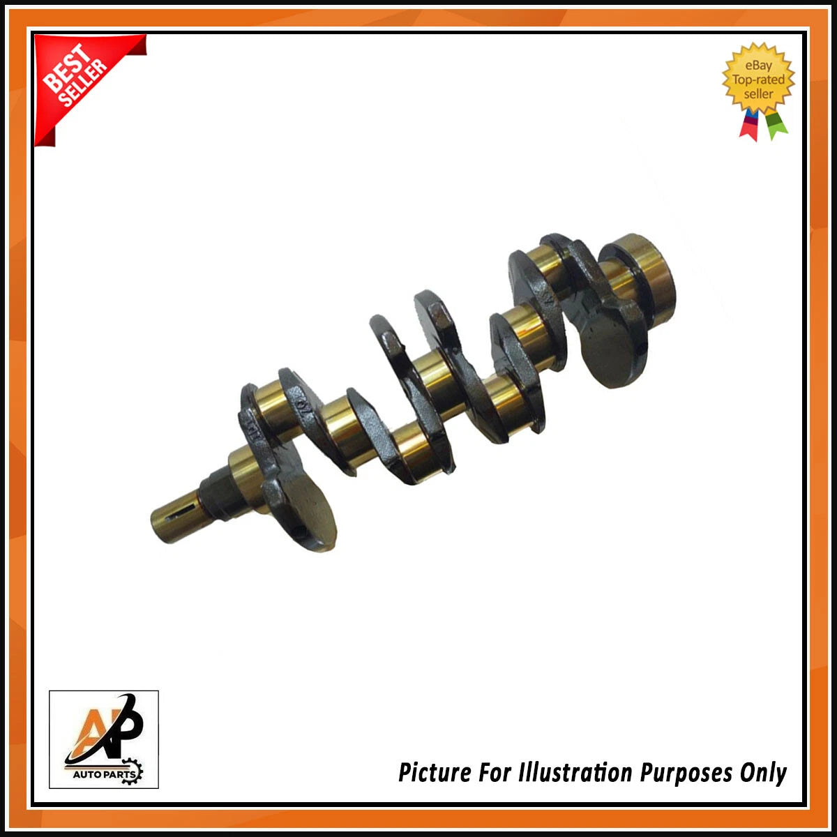 Crankshaft Engine Alloy Steel Replacement for Mitsubishi Triton L200 (KJ) (1996–2007)