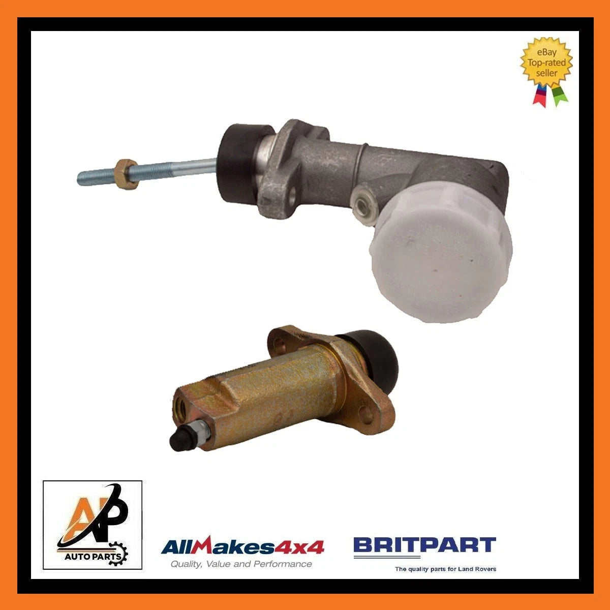 Clutch Master and Slave Cylinder Kit for Land Rover Defender () (1990–2016)