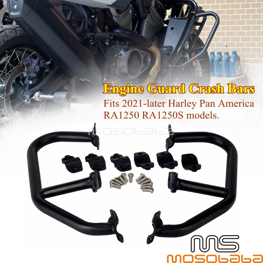 Bumper Engine Guard Crash Bar 2x for Harley Pan America 1250 S (2021)