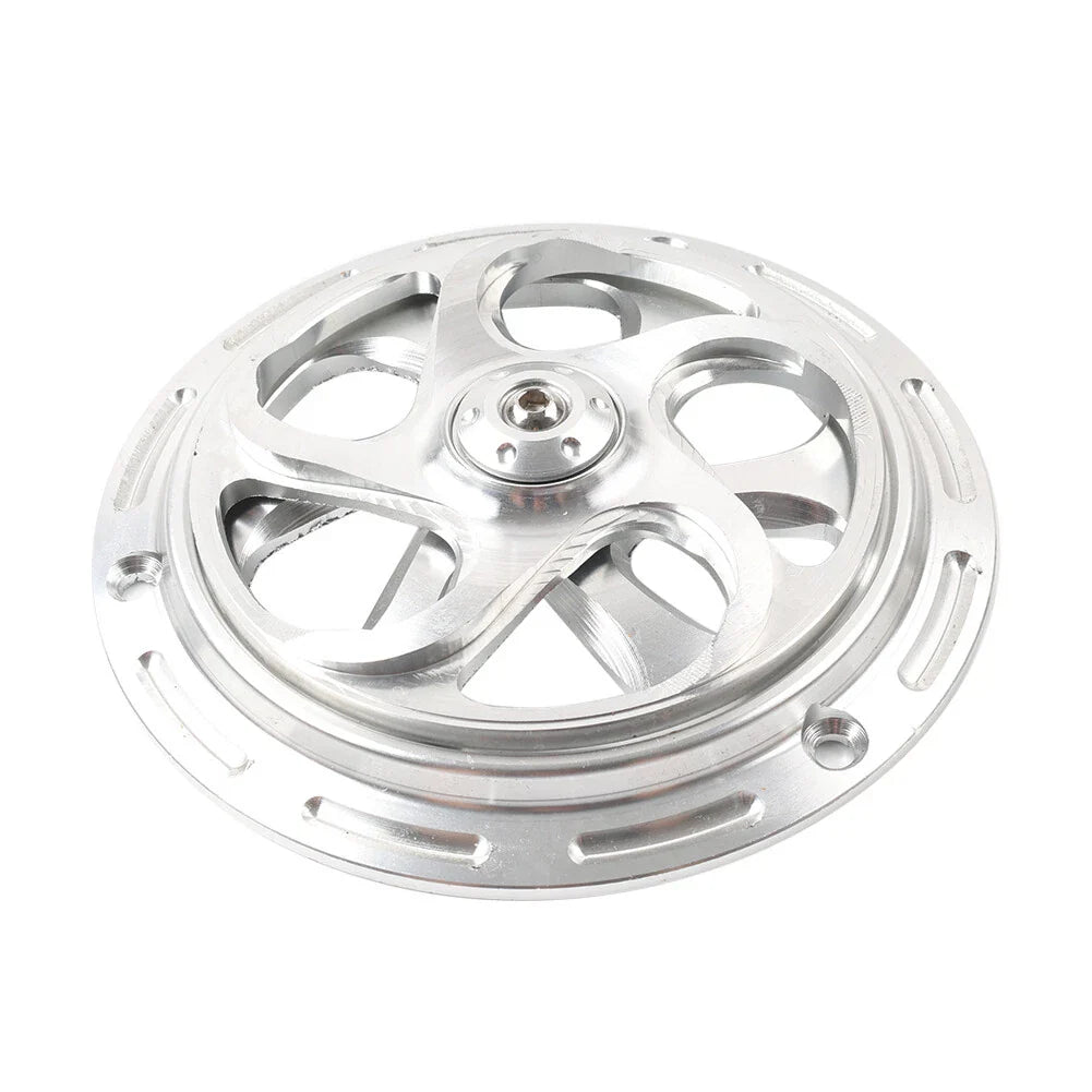 Silver Radiator Cooling Fan Cover for Vespa Sprint Primavera 150 (2013-2023)