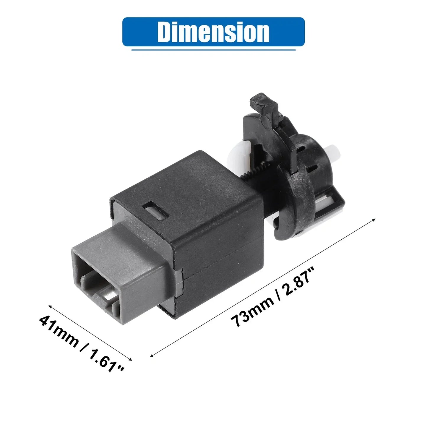 Stop Lamp Switch for Hyundai Elantra 2014-2020 - Plastic Metal Black White Gray