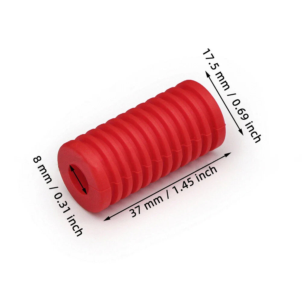 8MM Motorcycle Gear Shift Shifter Lever Foot Pad Rubber Cover for Honda