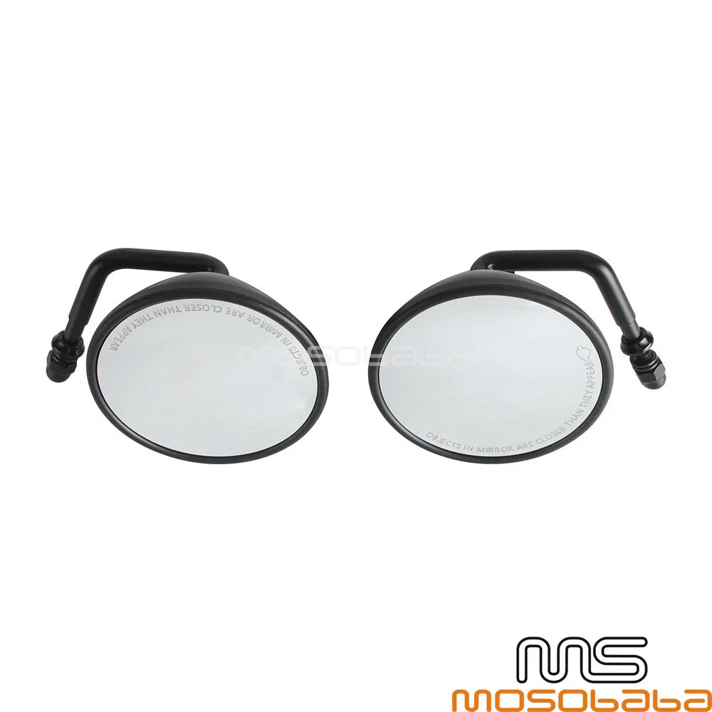 Universal Black Handlebar Glass Rear View Mirror for Harley Sportster S (2022)