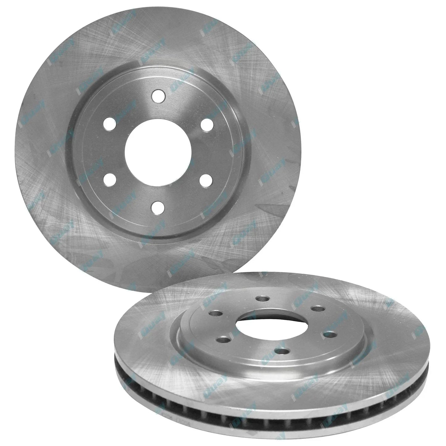 2 Front Disc Brake Rotors for Nissan Pathfinder R51 V6 +Diesel 2006-2012 Terrano