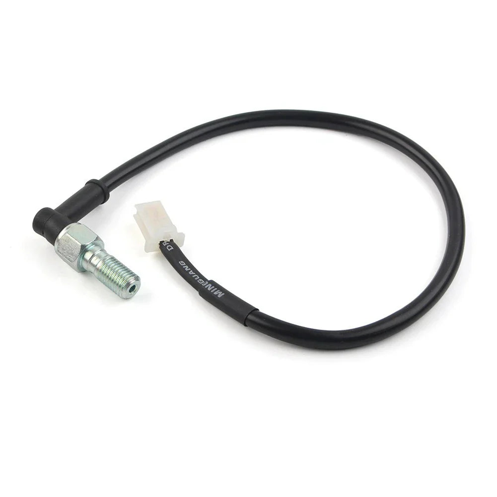 Hydraulic Brake Light Pressure Switch Bolt M10 for ATV Black