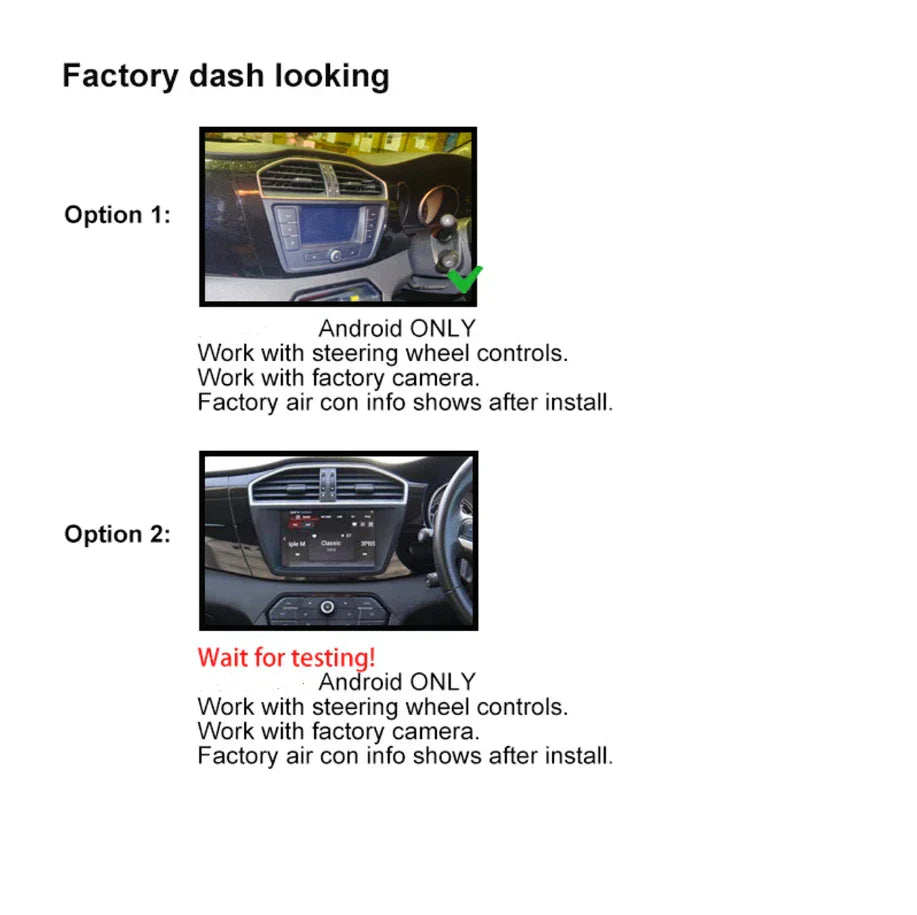 9'' Head Unit GPS Radio for MG GS (2016 - Present)