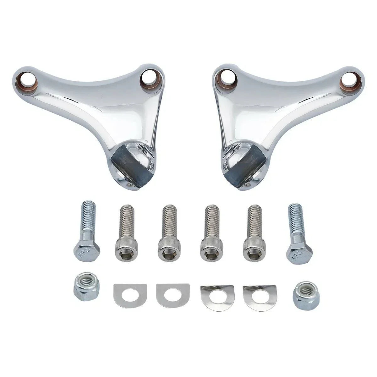Chrome Rear Passenger Foot Peg Mount for Harley Sportster (2004-2013)