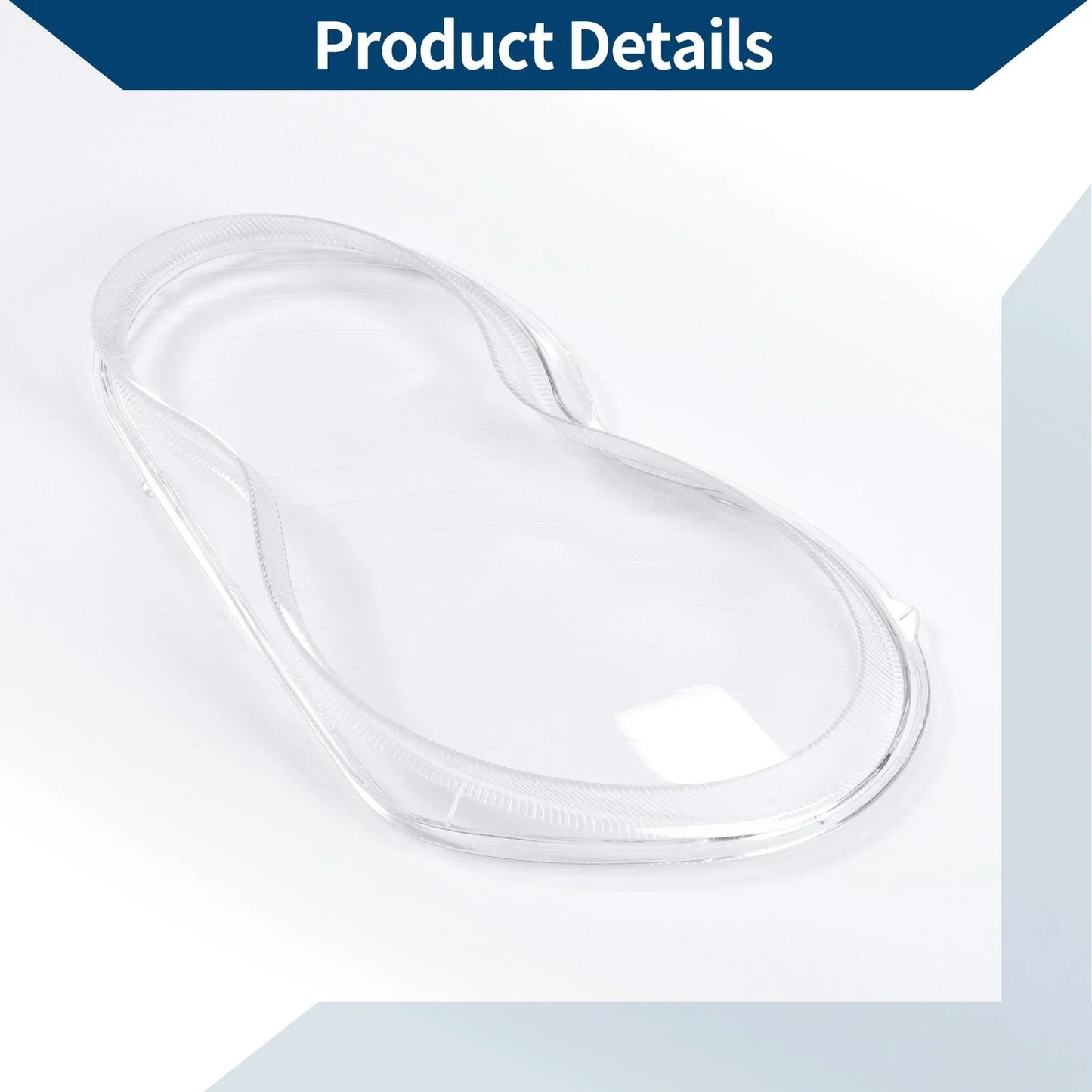 Front Left Headlight Lens Cover for Mercedes-Benz (2003-2009)