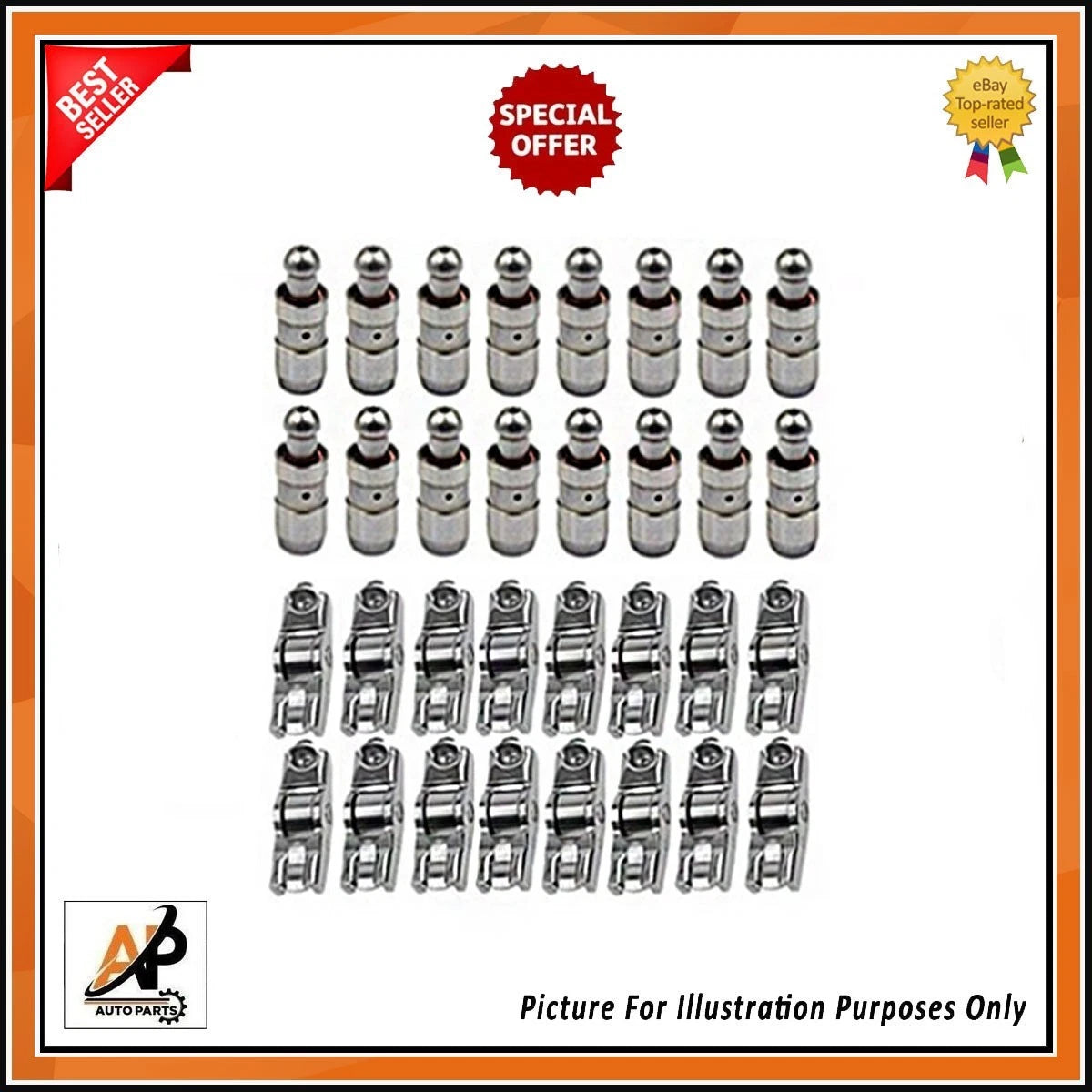 Camshaft Kit with Chain and Rocker Arms Replacement for Peugeot 2.0 HDi (2001–2009)