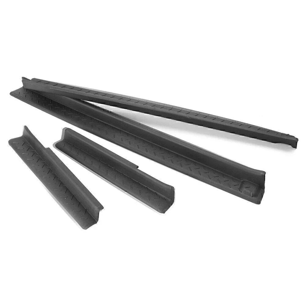 Door Sill Protector Scuff Plate for Jeep Wrangler 4-Door (2007-2017)