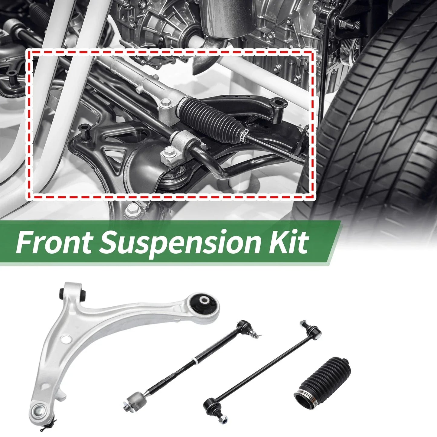 10 x Front Suspension Control Arm Kit for Honda Odyssey (2005-2010)