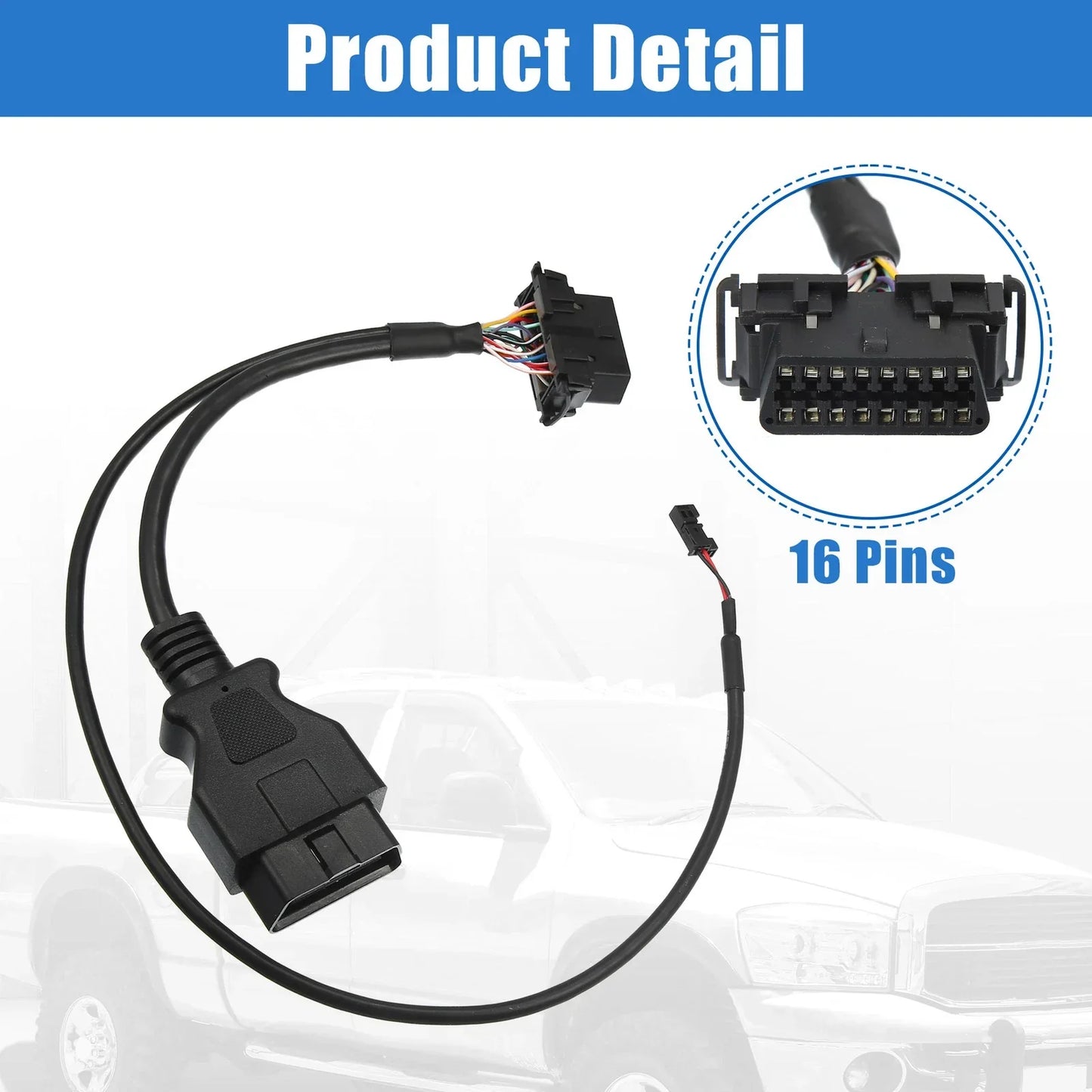 OBD2 Cable Replacement for Dodge Ram 1500 (2018-2020)