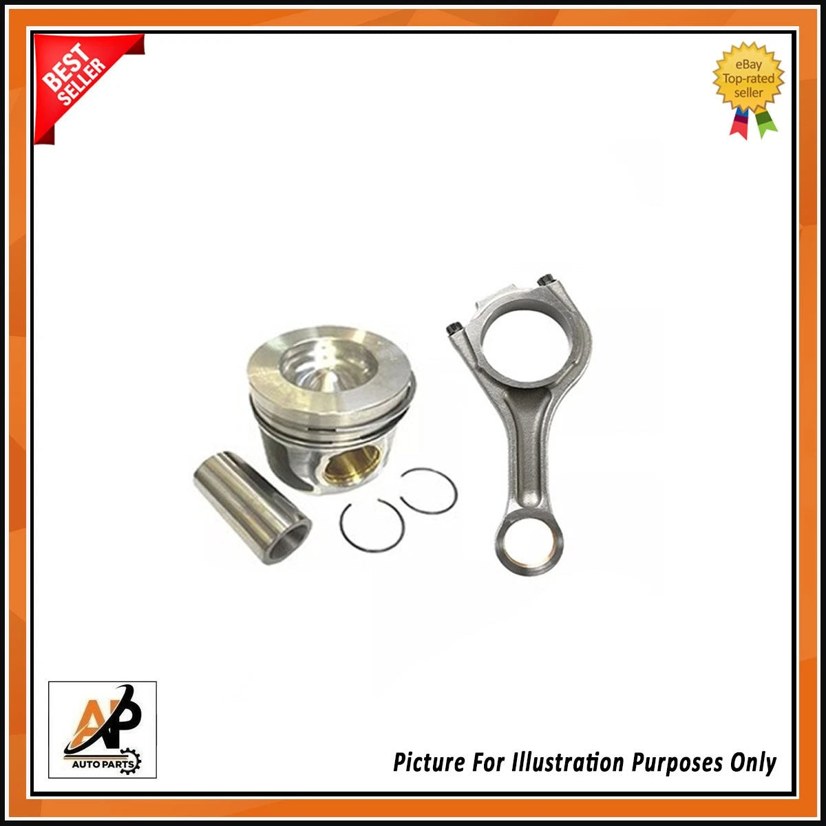 Crankshaft with Engine Rebuild Kit for Land Rover 2.0D 204DTD (2003–2010)