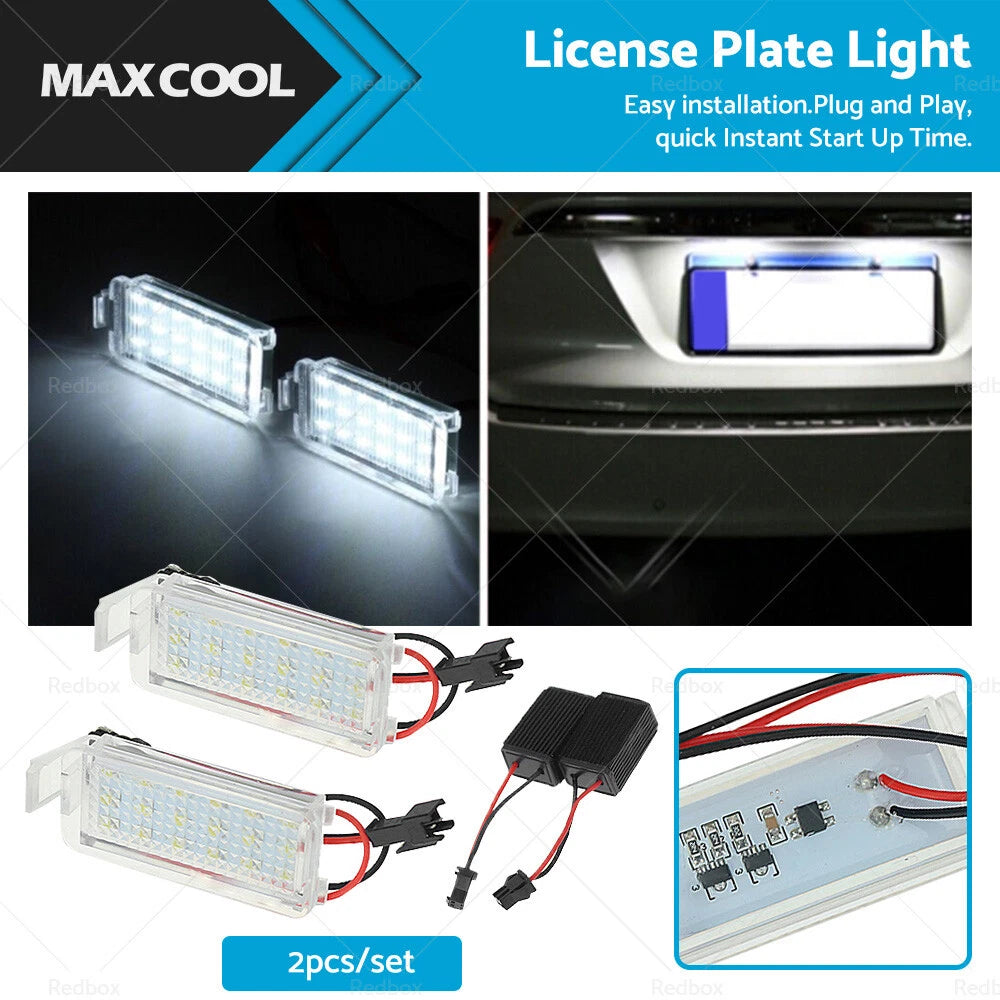 Rear LED License Plate Light for Ford Falcon FG BA BF XR6 (2008-2016)