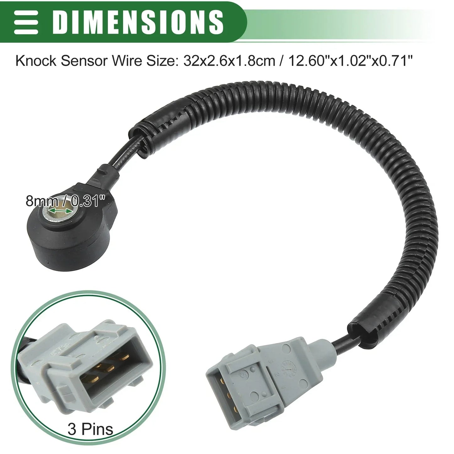 Ignition Knock Sensor for Hyundai Santa Fe (2001-2006)