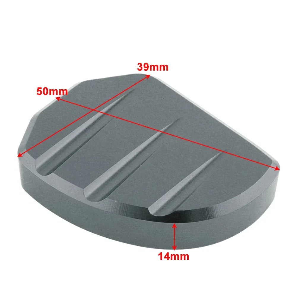 Kickstand Auxiliary Tool Side Stand Plate Black for Honda PCX160 (2025)