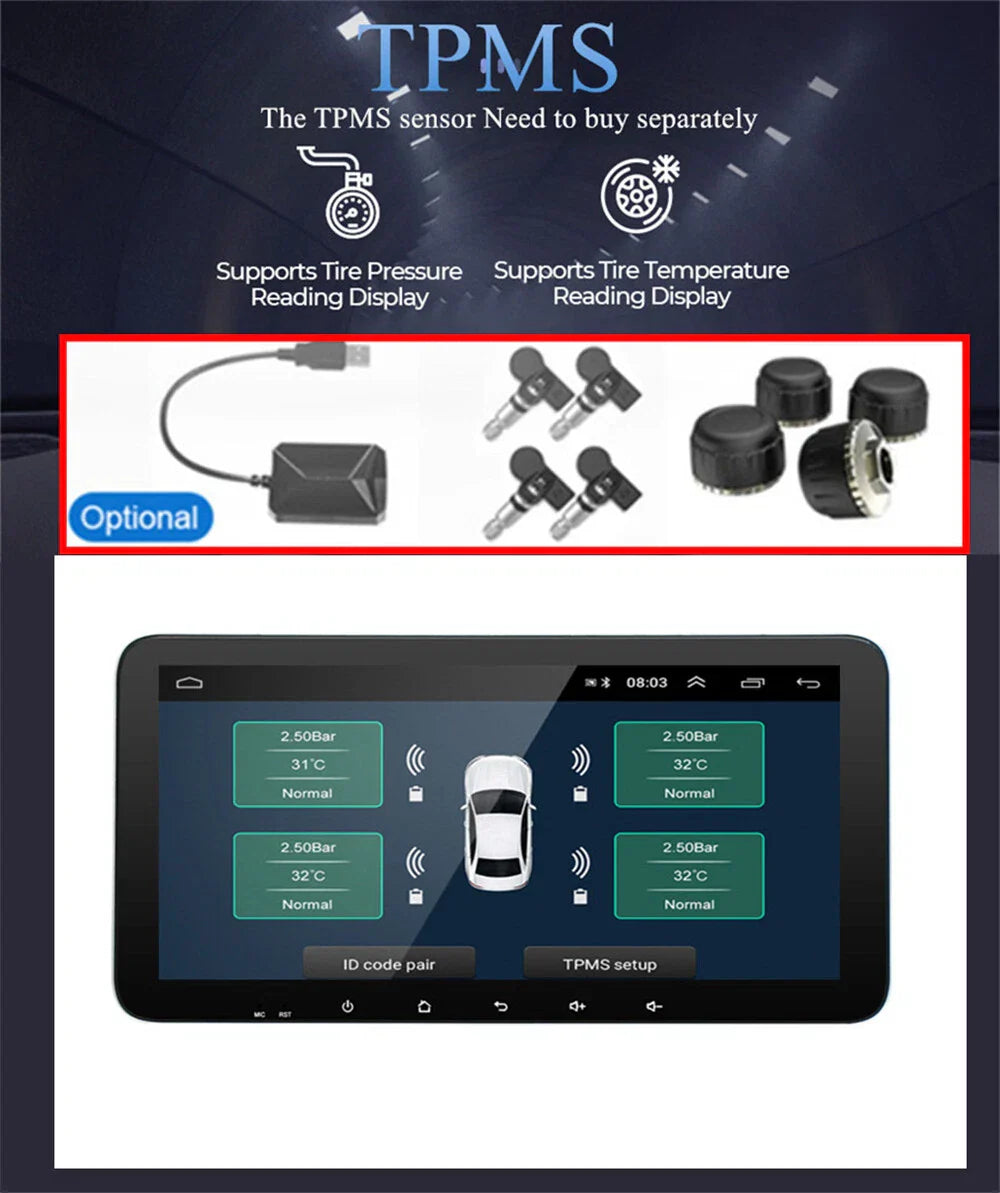 10.33'' Carplay Stereo GPS Navigation for BMW E38 E39 E53 M5 X5 (1995-2006)