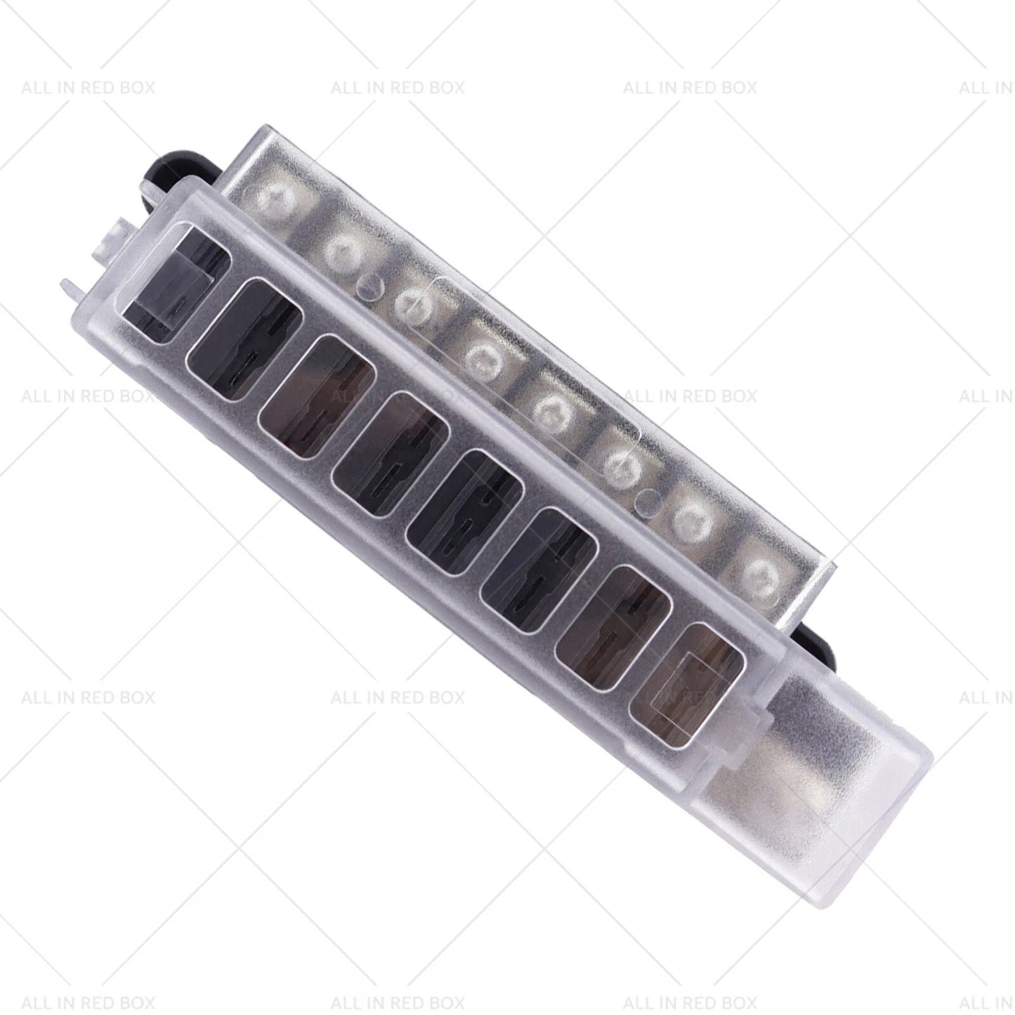 8 Gang Fuse Box 32VDC 100A Terminal Holder for ATO ATC Fuse