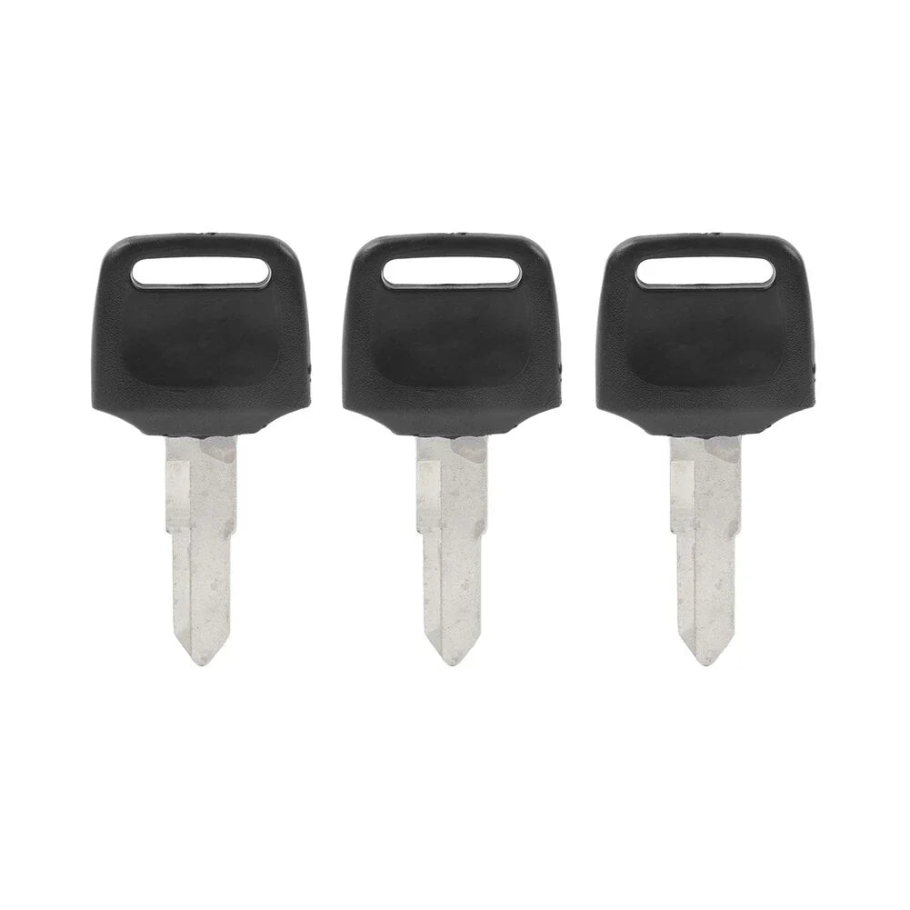 3 x Uncut Blade Blank Keys for Honda Dio 56 57 Z4 125 WH110 Scooter