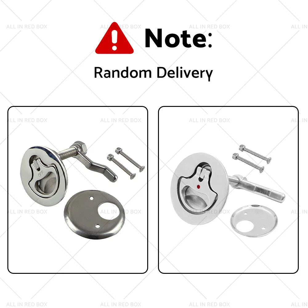 316 Stainless Steel Boat Cam Deck Door Latch Lock Hatch Pull Lift Ring