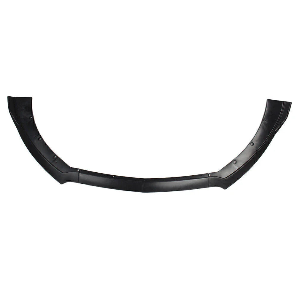 Front Bumper Lip Spoiler for Ford Mustang (2015-2017) Matte Black