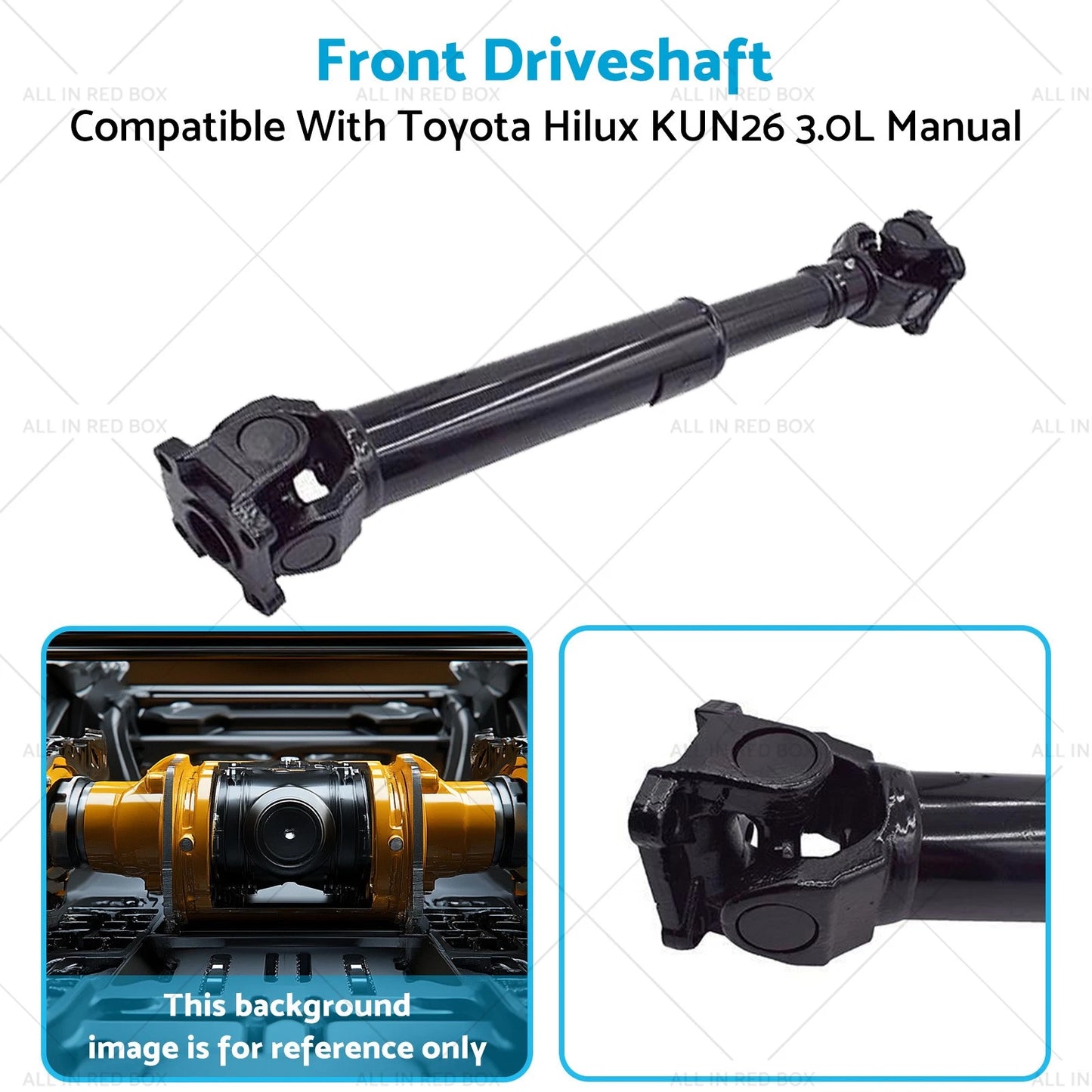 Front Prop Shaft for Toyota Hilux KUN26 3.0L Manual (2005-2015)