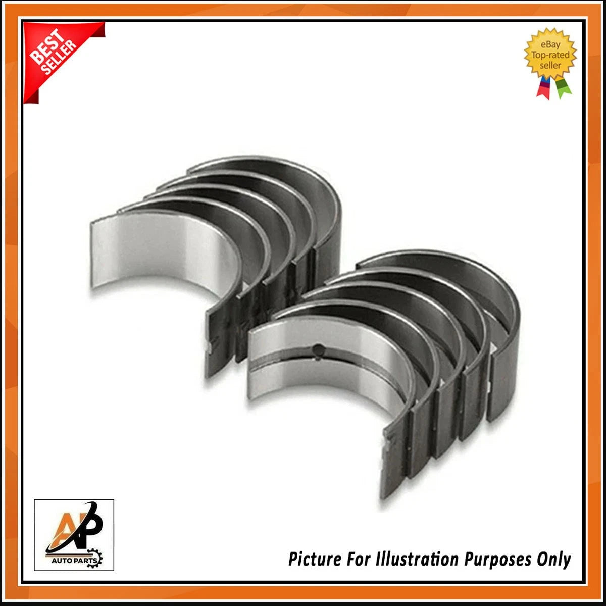 Crankshaft Bearing Set Replacement for Land Rover Range Rover 3.0 Petrol (2003–2012)