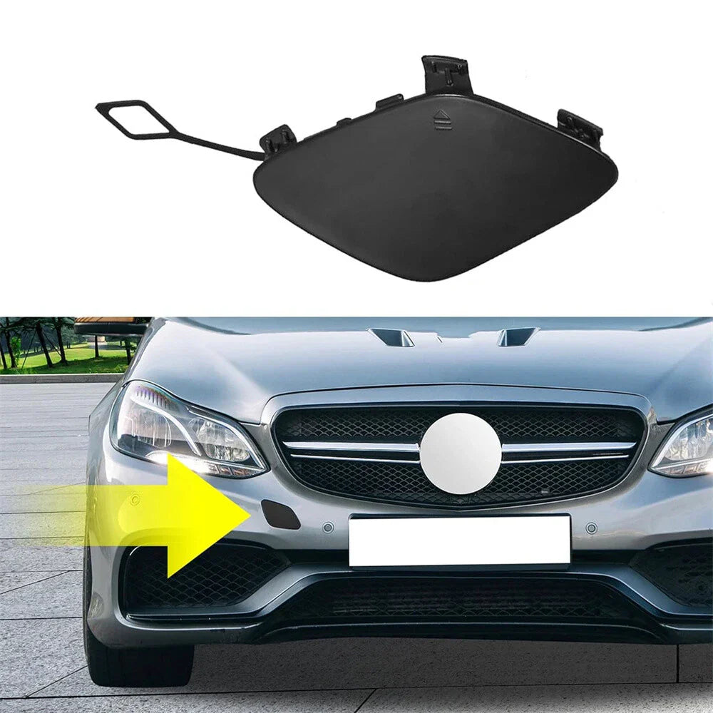 Front Bumper Tow Hook Eye Cap for Mercedes-Benz E63 AMG E550 E400 E350 E250 (2010-2016)