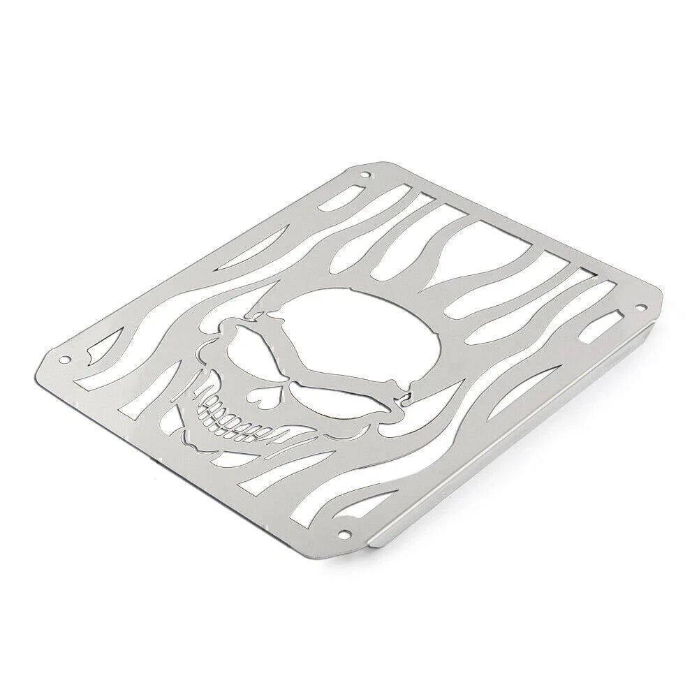 Skull Stainless Radiator Grill Guard Cover for Kawasaki Vulcan VN400/800 (95-06)
