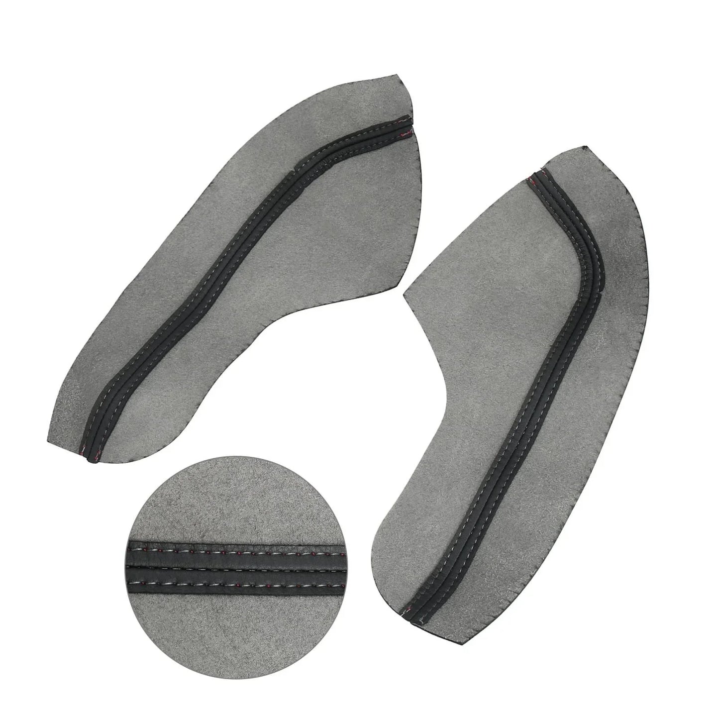 4 Pcs Door Armrest Covers for Honda Civic 10th Gen (2016-2020) Black/Red Line