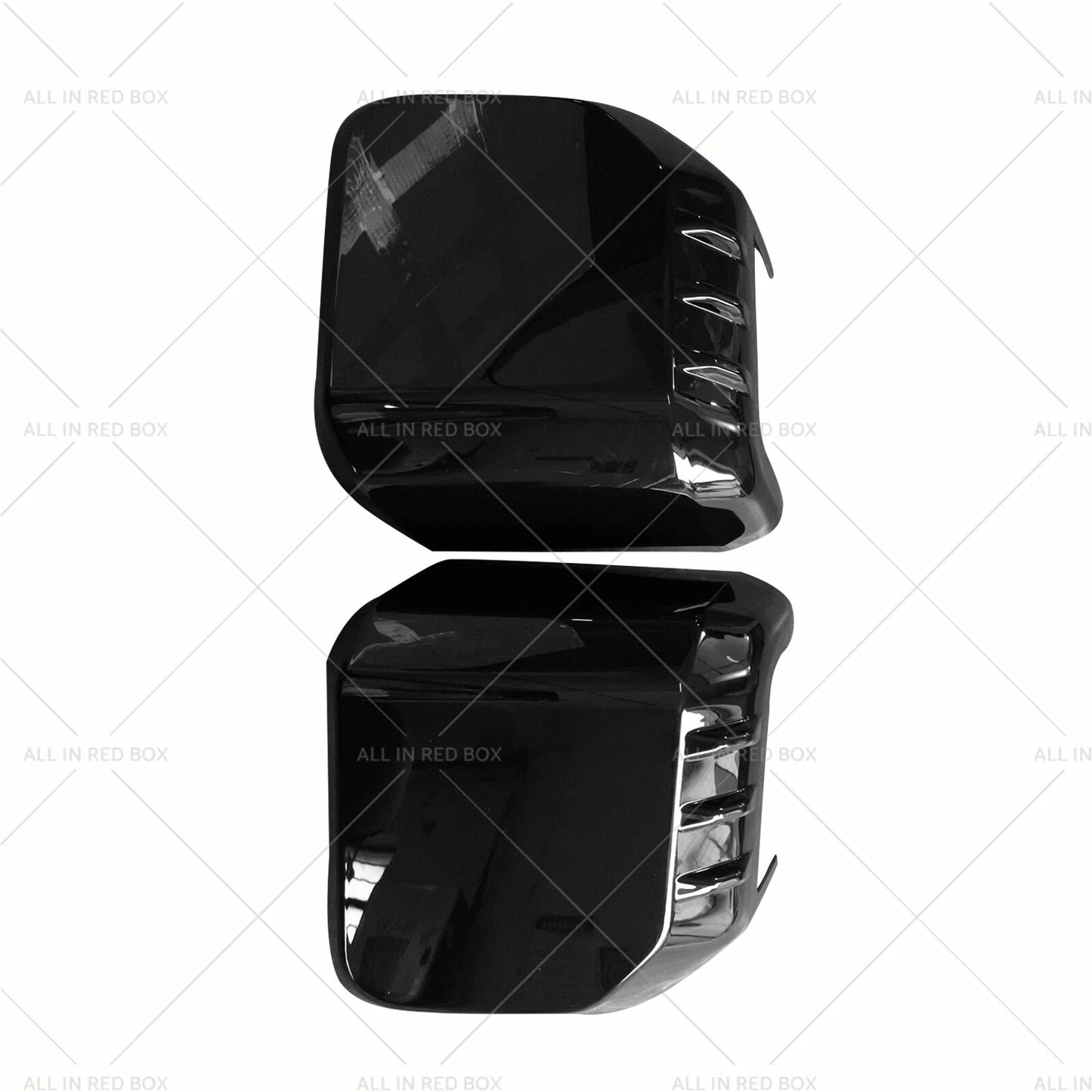 Glossy Black Side Rear View Mirror Cover for Prado LC250 J250 (2024)