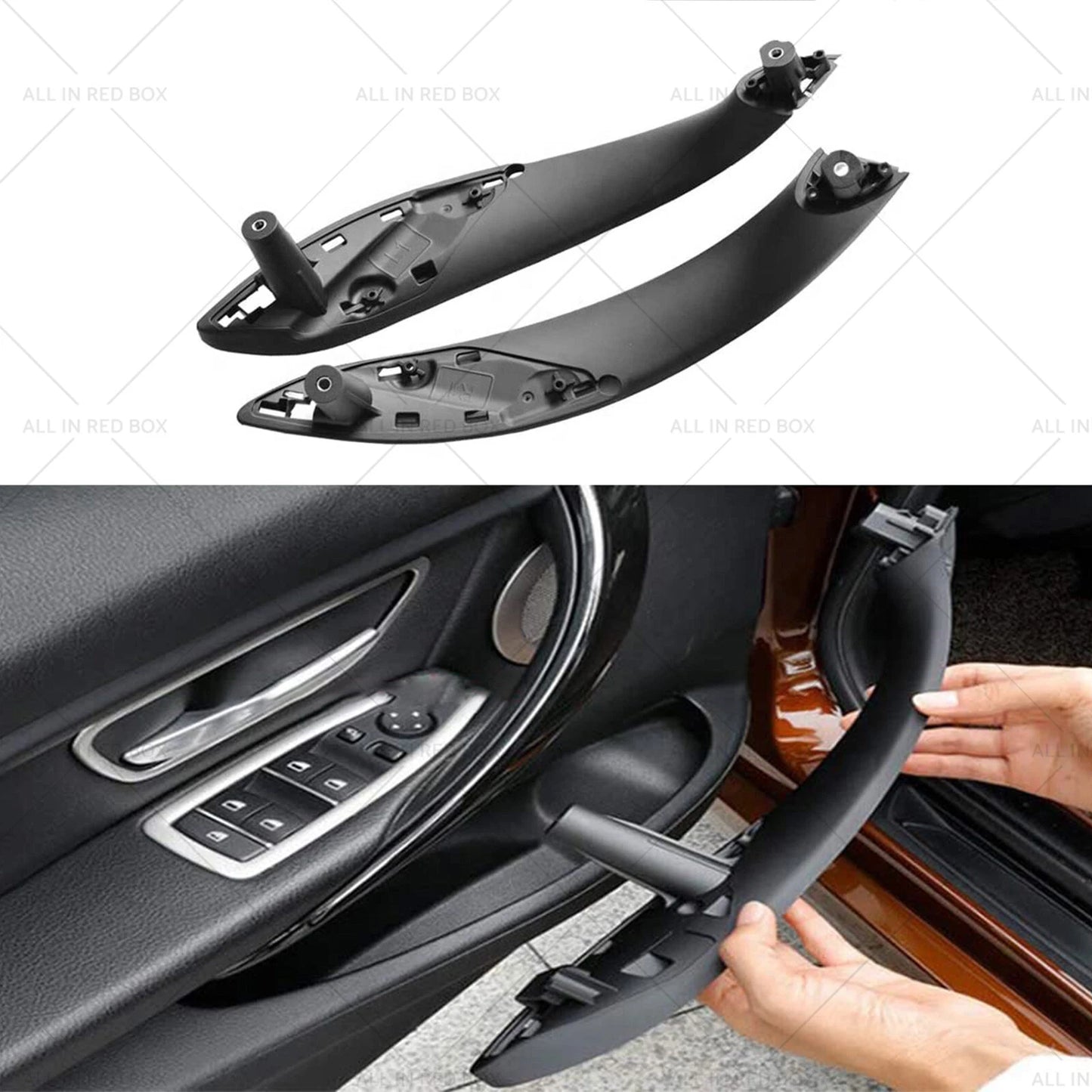 Front Door Handle Pull Trim Covers for BMW 3 4 Series F30 F34 F35 (2012-2020)