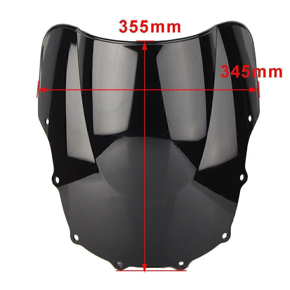 Front Windshield for Kawasaki ZZR400 (1993-2007) Deep Iridium Screen