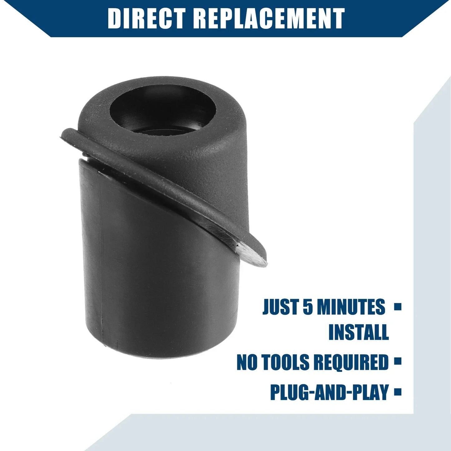 Inner Antenna Bezel Grommet for Hyundai Elantra (2000-2006) Black