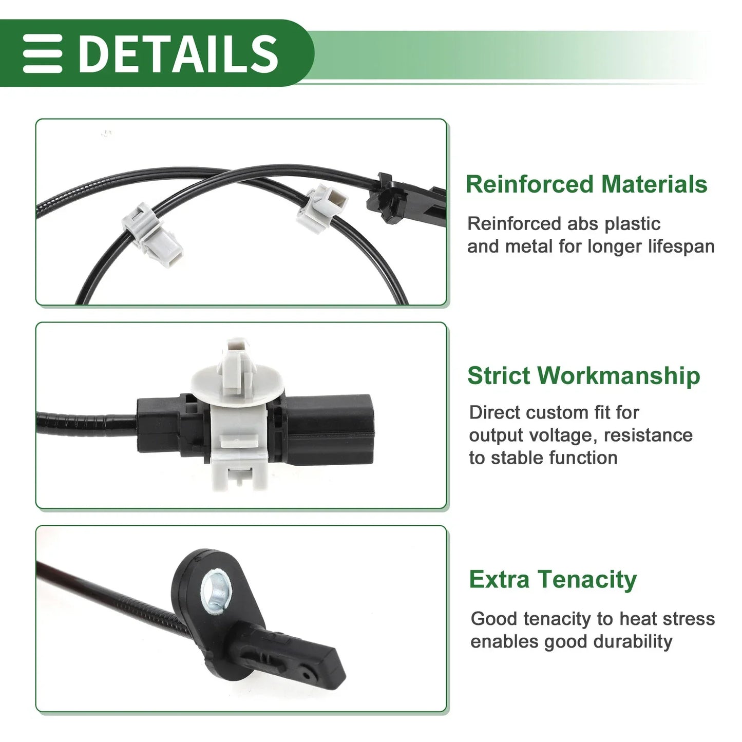 ABS Wheel Speed Sensor for Honda Insight Front Right (2000-2006)