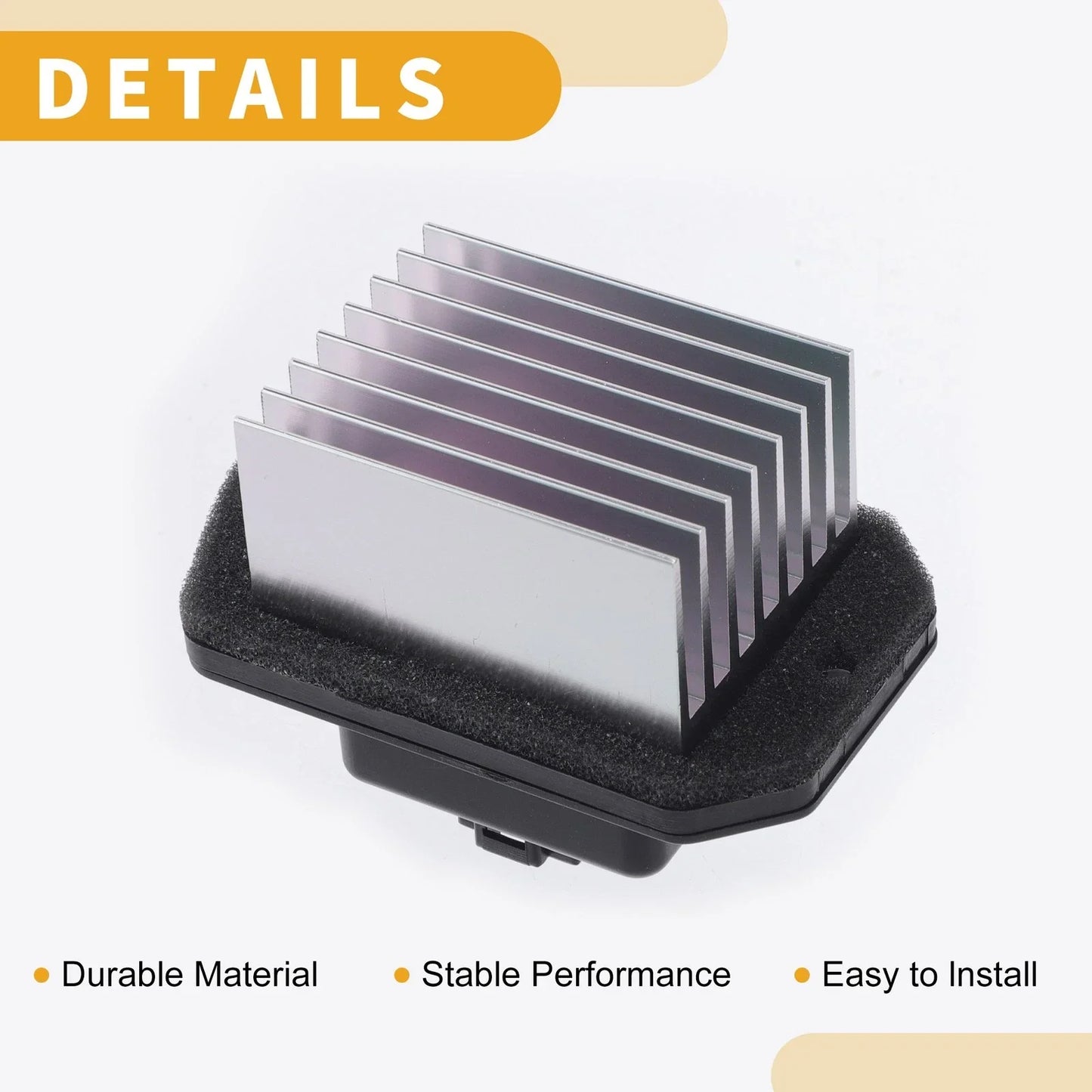 Blower Motor Resistor for HVAC - Plastic Metal for Various Makes & Models