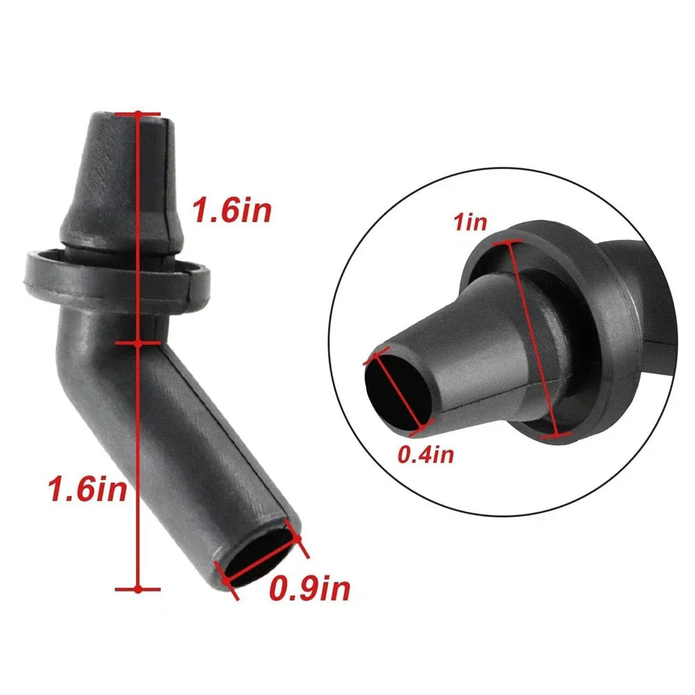 4 Pcs Sunroof Drain Pipe Union for Land Rover Range Rover Sport (2005-2013)