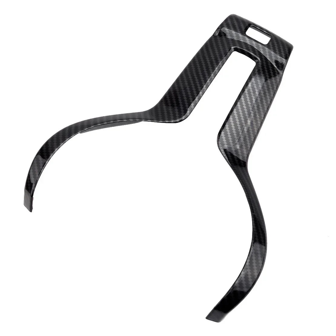 Steering Wheel Cover Edge Frame Decor Carbon Fiber Style for BMW F22 F30 F06 F12 X5 (2012-2020)
