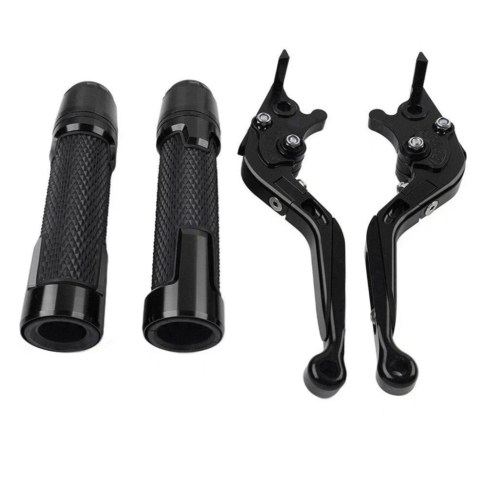 Folding Extendable Brake Clutch Lever Grip Set for Yamaha FZ MT 07 09 (2014-2020)