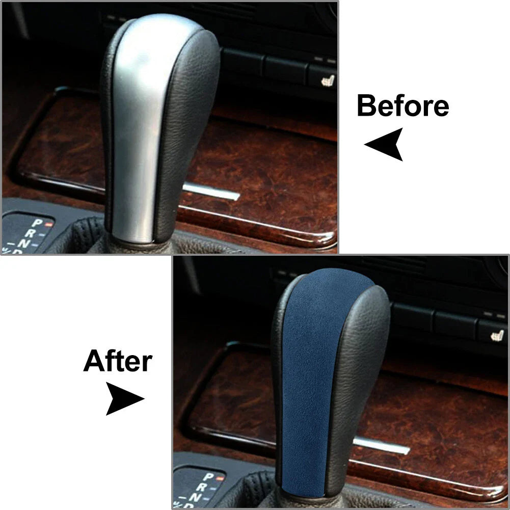 Gear Shift Knob Cover Trim for BMW 3 5 Series X3 X5 E60 E61 E90 E92 E93 E83 E53 (2006-2013)