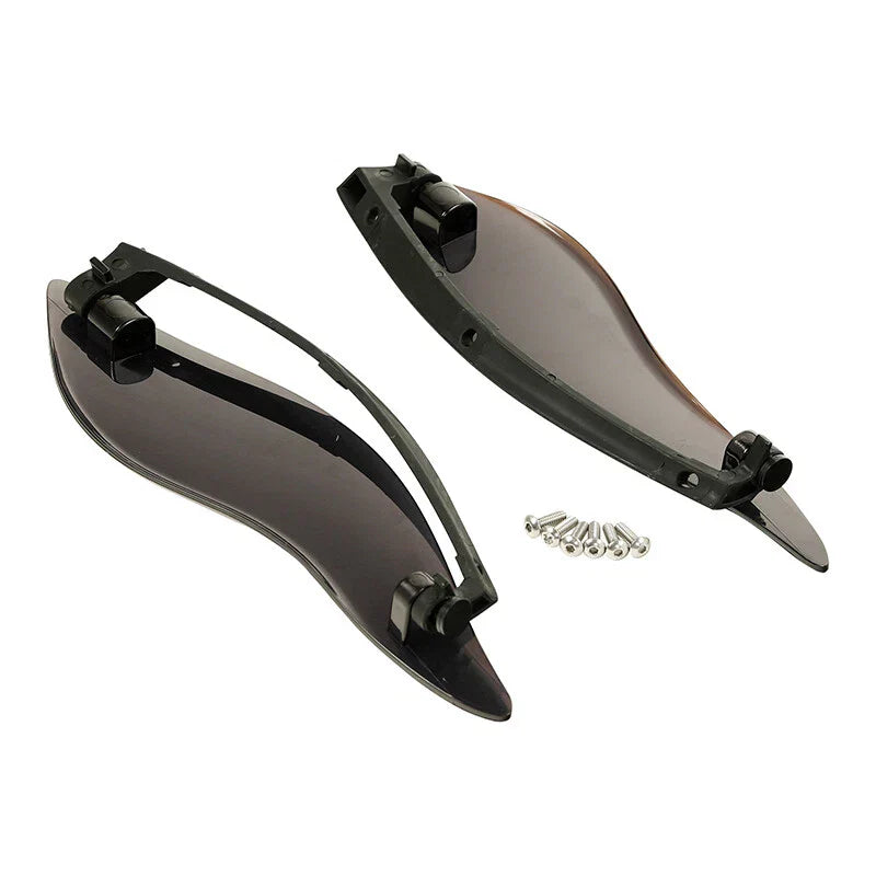Smoked Side Wings Air Deflectors for Harley Touring Electra Glide (2014-2024)