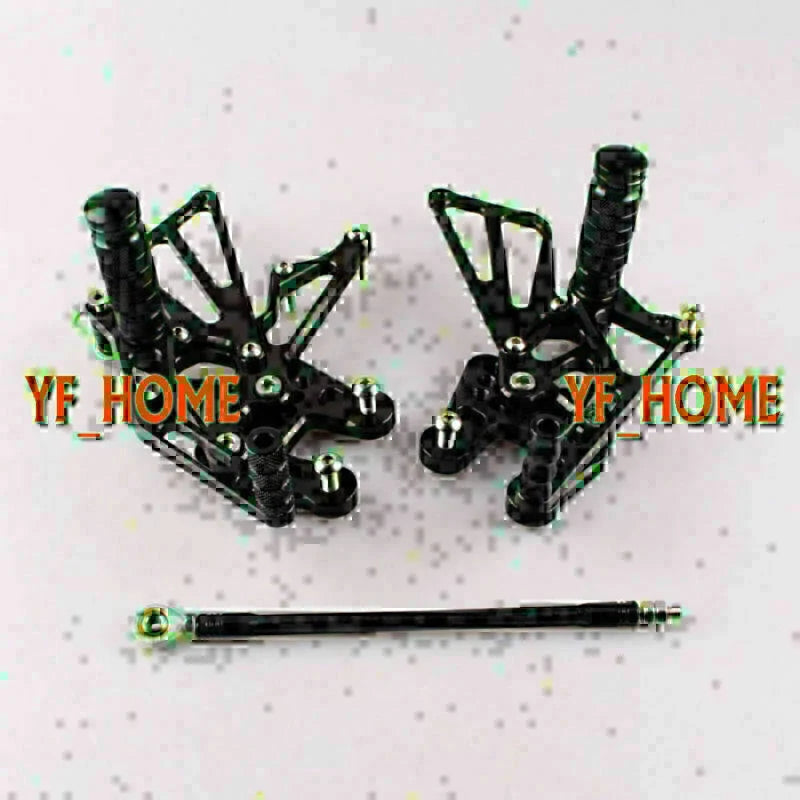 Rearsets Foot Pegs for Suzuki GSXR1000 (2007-2008) Black