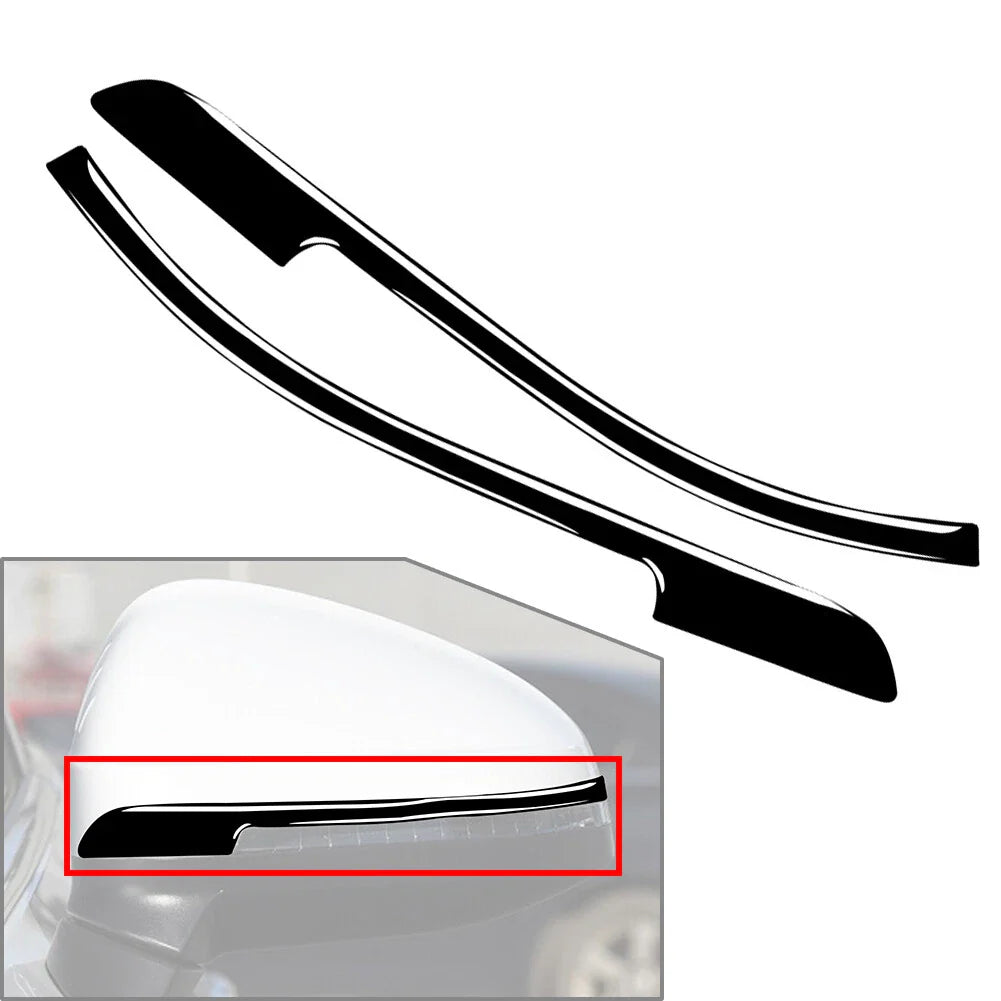 Rearview Mirror Anticollision Strip Cover for Audi A4 B9 S4 RS4 (2016-2023)
