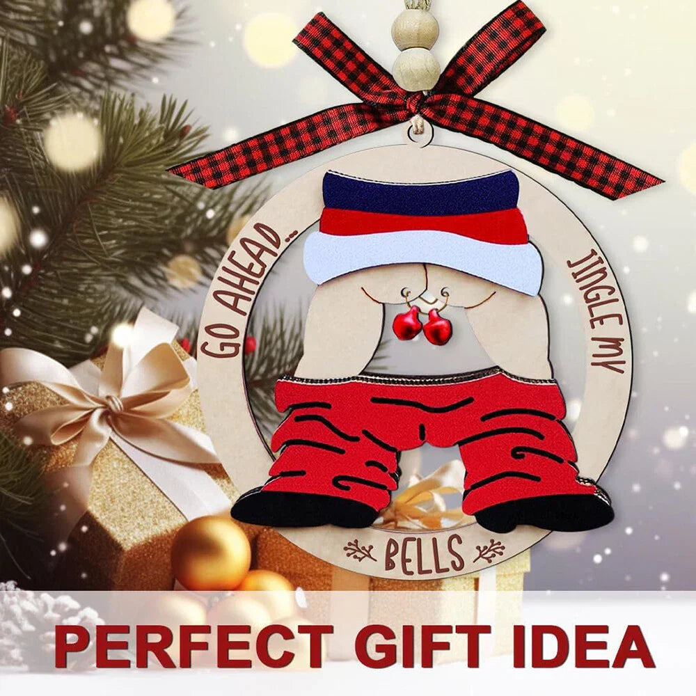 Jingle My Bells Christmas Ornaments for Adults - Funny Gift