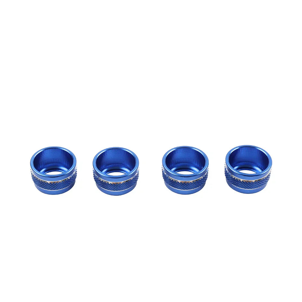 Blue Center Air Conditioner Vent Ring Cover for Ford Bronco Sport (2021-2024)