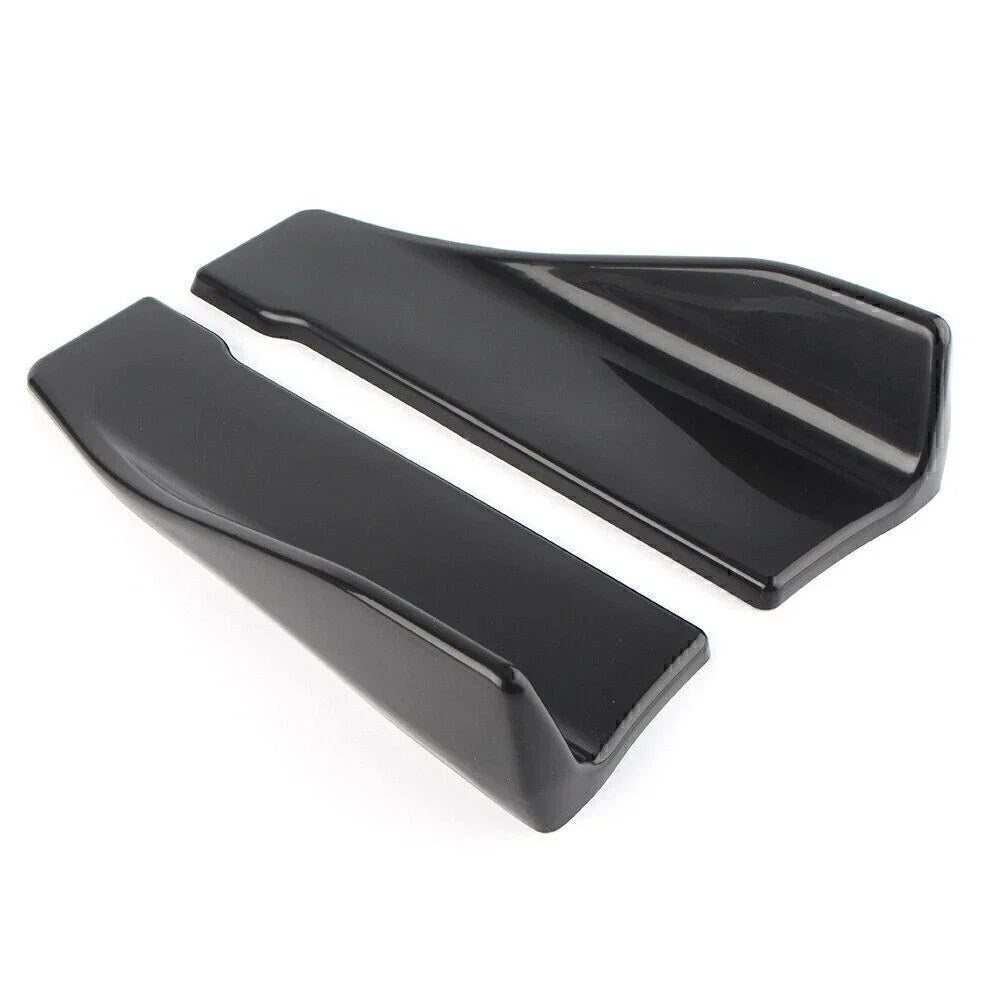 35cm Bumper Spoiler Under Skirt Rocker Wings for Universal Car SUV Auto