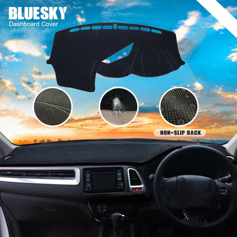 Non-Slip Dash Mat Cover for Ford Focus RS (2012-2018) Black