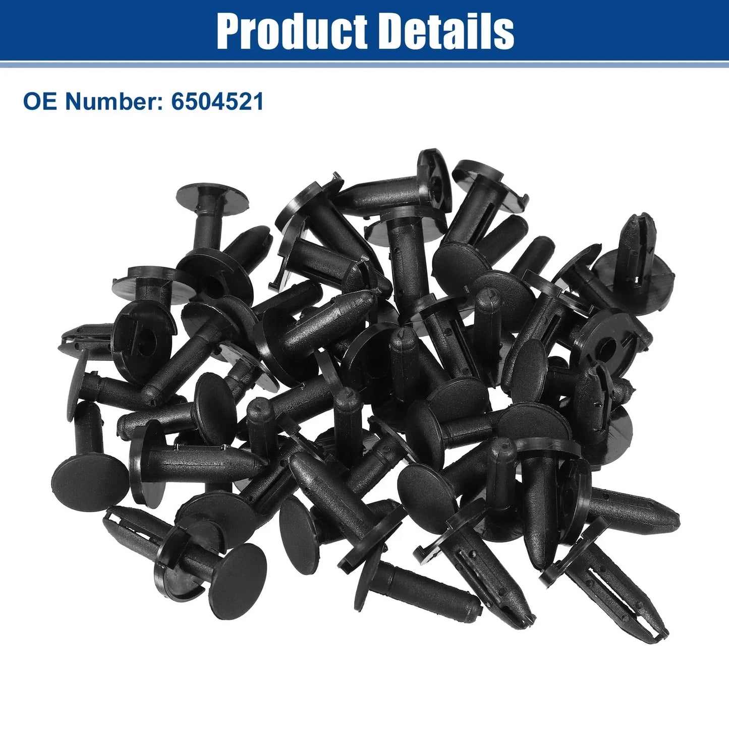 25 x Bumper Cover Push Type Retainer Clips for Chrysler 200 (2011-2014)
