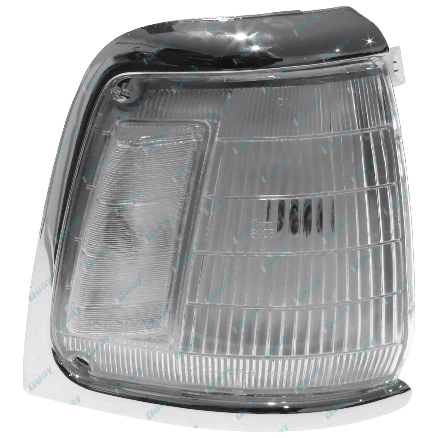 RH Chrome Corner Light W/ Clear Hump for Toyota Hilux LN85 RN85 4cyl 2.4L 91-97