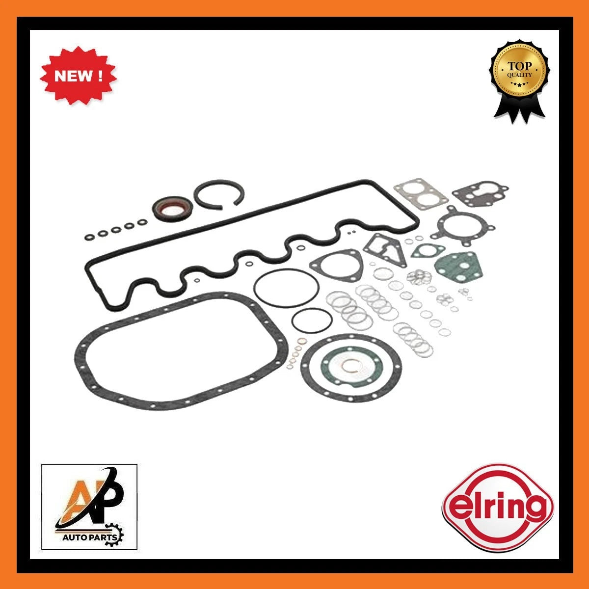 Crankcase Gasket Kit Replacement for Mercedes-Benz OM617.913 (1968–1985)